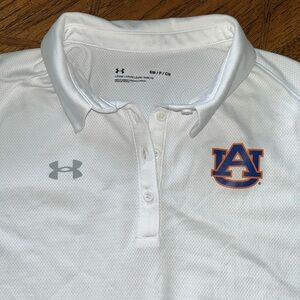 Auburn women’s loose fit polo S. EUC